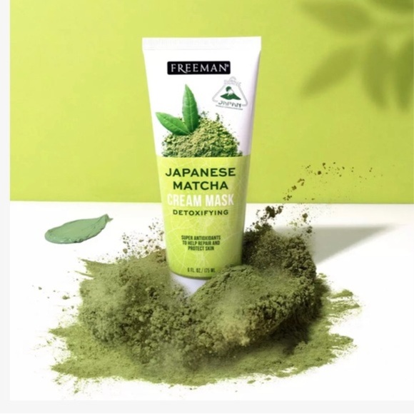 2 Freeman Japanese Matcha Facial Detoxifying cream Mask new - Picture 2 of 5